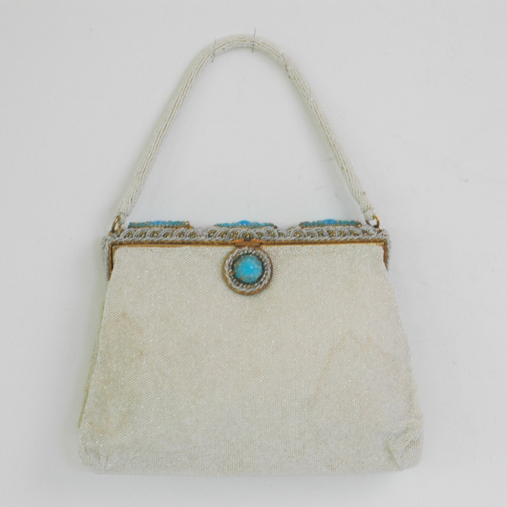 Vintage French Beaded Purse